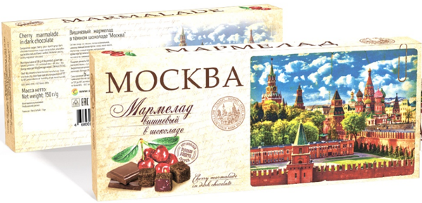 №2 Сладарт Мармелад Вишневый в тёмном шоколаде, 150г   в Самаре