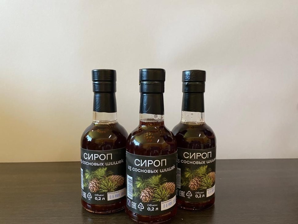  Сироп из  сосновых шишек 200г  в Самаре