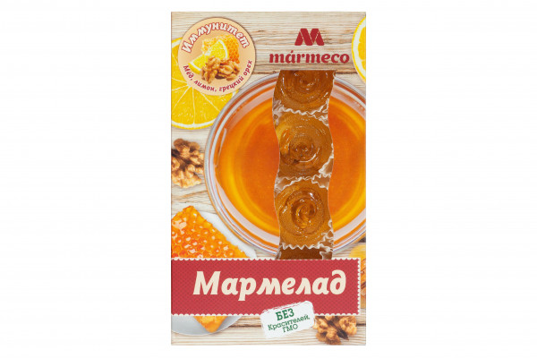 №2 Мармелад "Иммунитет"  Мёд, лимон, грецкий орех, 180г  в Самаре