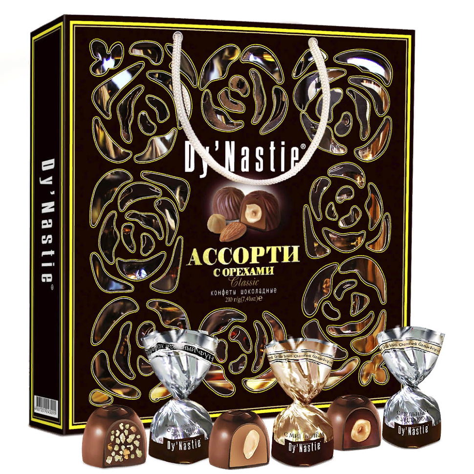  Династия Сумка Конфеты "Классик", 210г      в Самаре